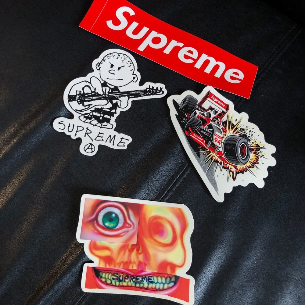 NEW SUPREME STICKERS FROM BROOKLYN NYC